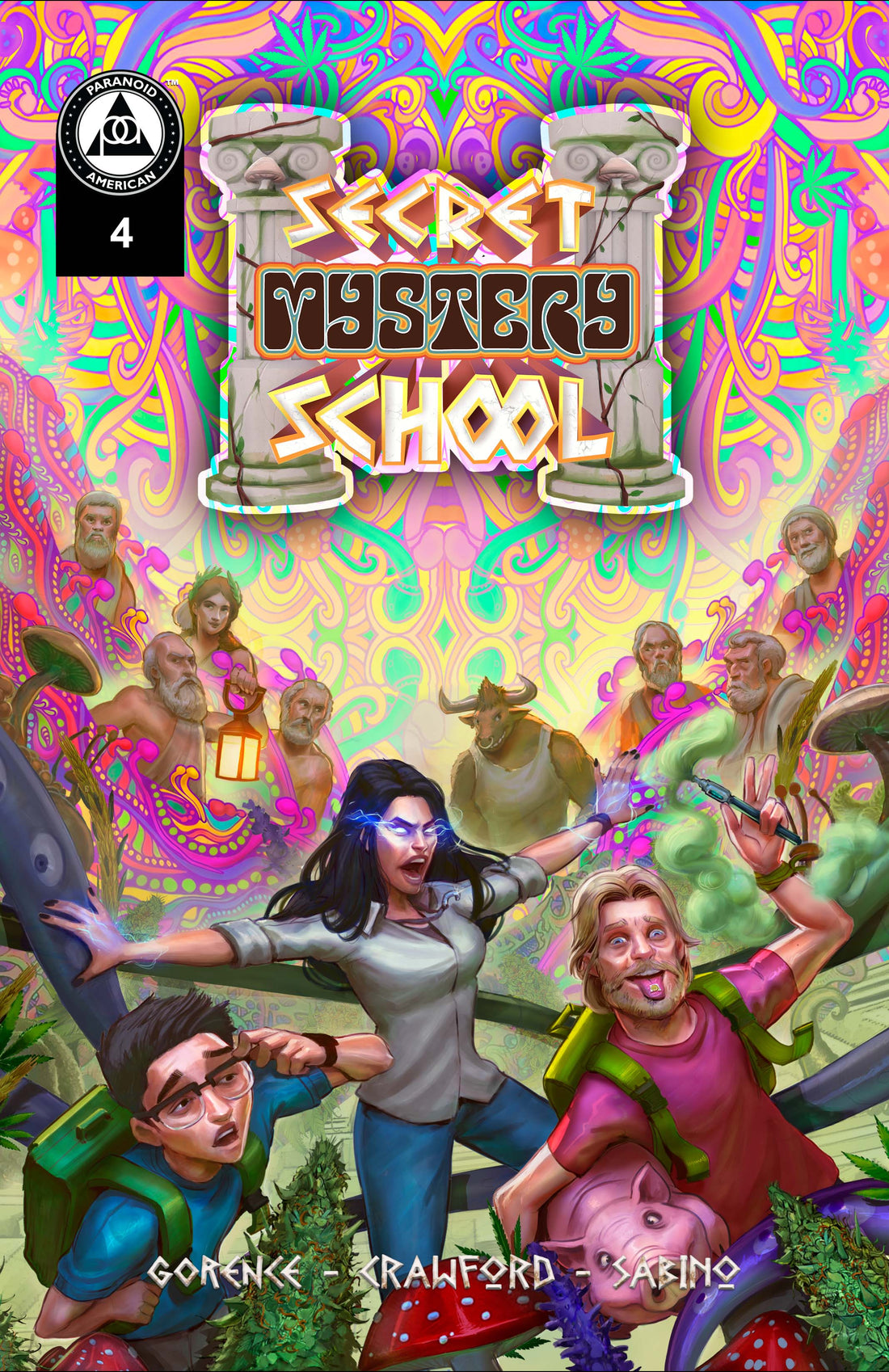 Secret Mystery School 4 (Digital) - Paranoid American